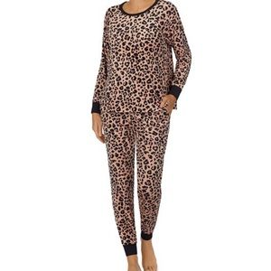 Kate Spade Leopard Print Jogger PJ Set